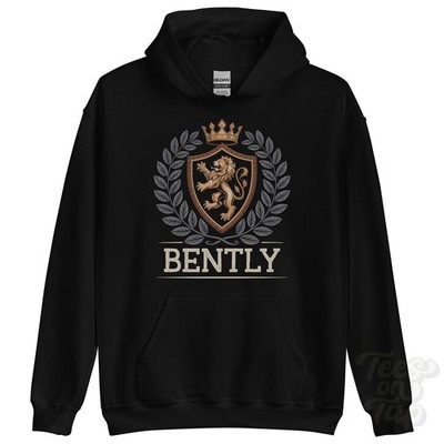 BENTLY FANTASY WAPPEN HOODIE Neuheit Parodie Familienname Wappen
