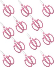 Pink Flower Scissors, Thickened Stainless Steel Floral Pruning Snips   Sharp ...