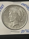 1924 Peace Dollar Silver Uncirculated