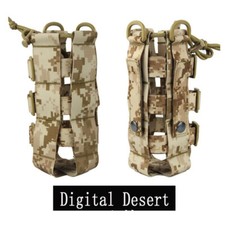 Outdoor Tactical Military Water Bottle Pouch Holder Carrier Molle Kettle Bags UK