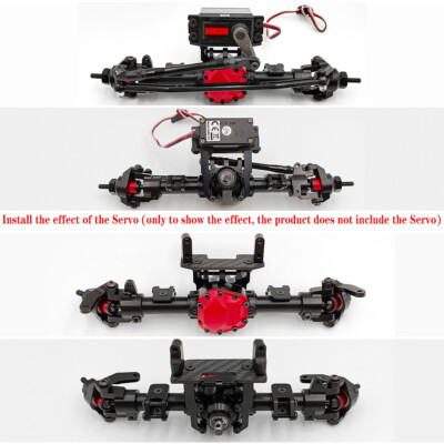 Front/ Rear Complete Axle for 1:10 90027 RC Crawler Axial SCX10 II