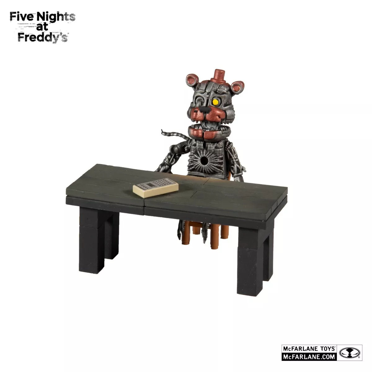 Five Nights at Freddy's Molten Freddy With Salvage Room #25203 Set  McFarlane Toy 787926252033