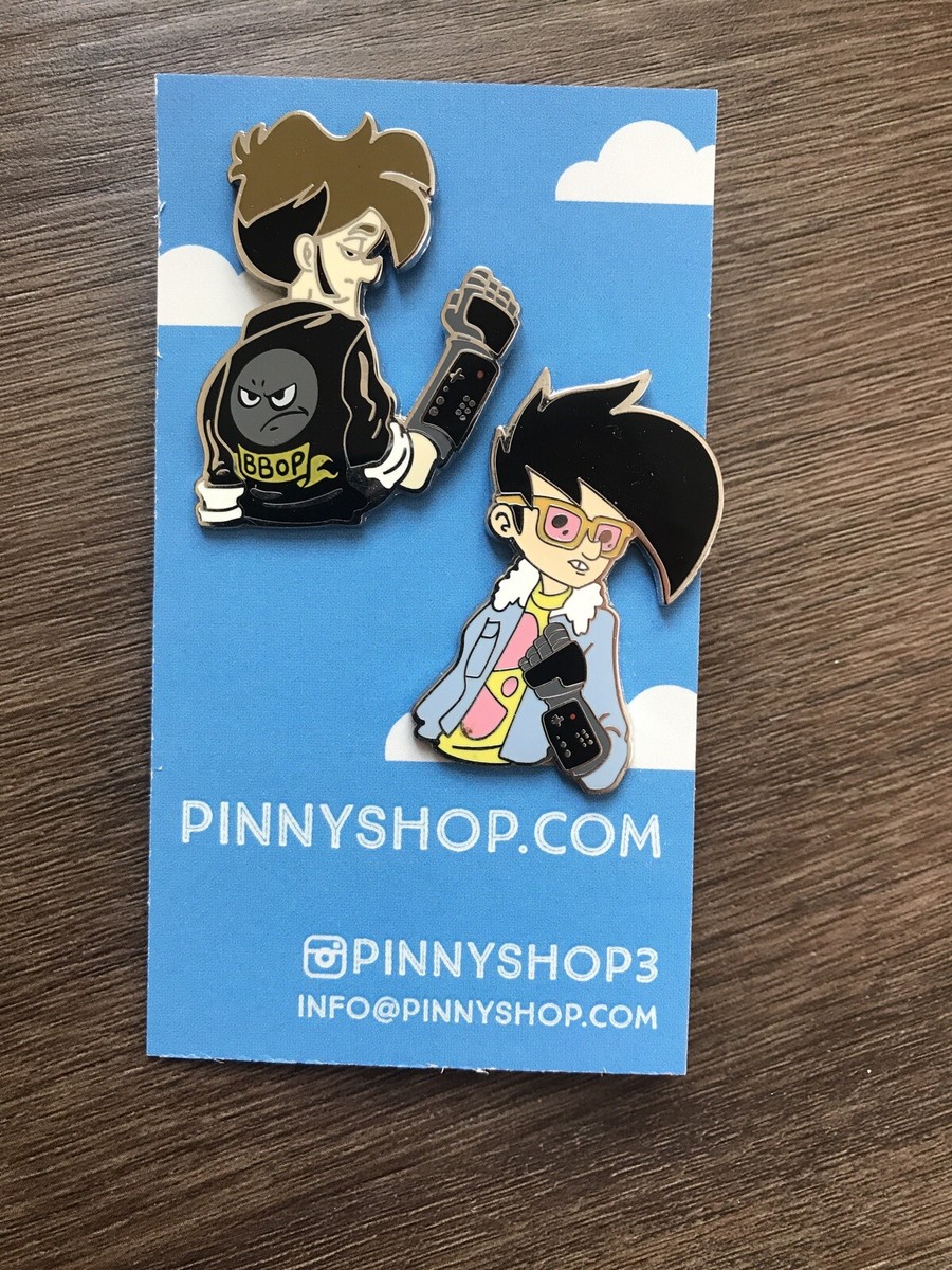 Pinny Penny Arcade PAX West 2014 80s Gabe And Tycho Pins *** | eBay