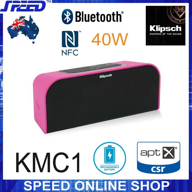 KLIPSCH KMC 1 PINK PORTABLE SPEAKER 