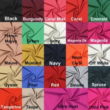 Ottoman Dynasty Stretch Knit Fabric - Ponte Rib for Dress, Top, Crafts