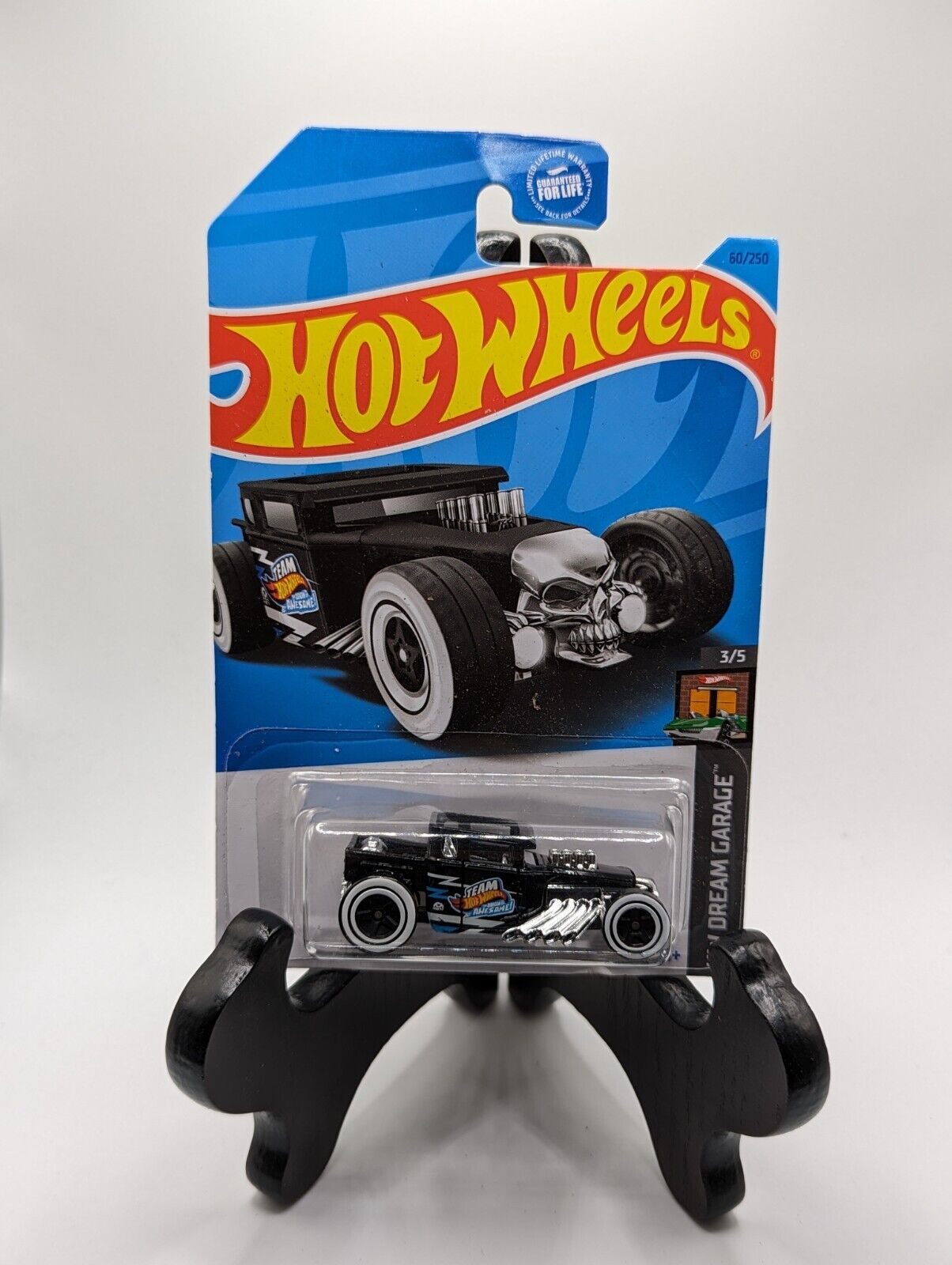 2023 🔥Hot Wheels 🛞 Bone Shaker Black, Dream Garage 3/5, Car 60/250