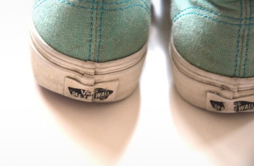 Vans authentic Slim Neptune Green mint Türkis Pinke Sohle UK 3,5 EU 36 Pastell - Bild 5 von 5