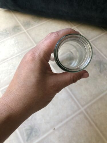 Milk Bottle Vase 8" tall 2" wide base No Lid - Picture 3 of 4