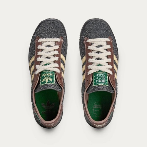 adidas Originals Forest Hills Brain Dead JR7942 Core Black / Pantone / Branch - Picture 6 of 9