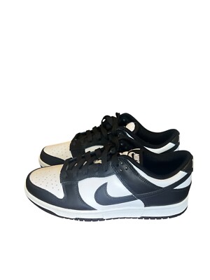 靴 NIKE SB DUNK LOW BLACK WHITE Nike Dunk Low Panda Sneakers in Black and White Mens Size 7.5 | eBay