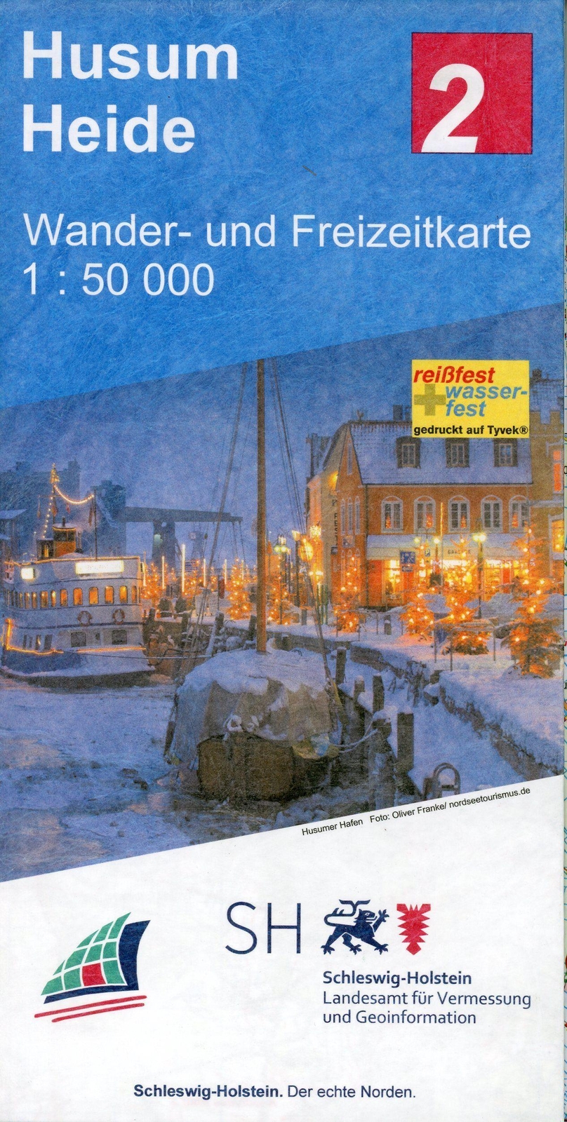 Thumbnail - Husum - Heide Wander- Und Freizeitkarte 1:50 000 | (land-)karte |