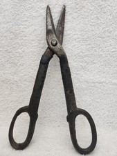 Vintage 12'' Tin Snips Craftsman 45462 made in USA -SOFT GRIP HANDLES