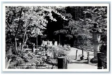 California CA Postcard RPPC Photo Oriental Tea Garden San Francisco Golden Park