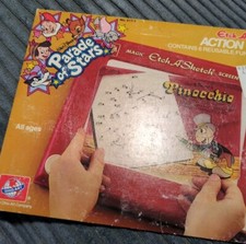Etch a Sketch Action Pack Walt Disney Parade of Stars Complete Vintage