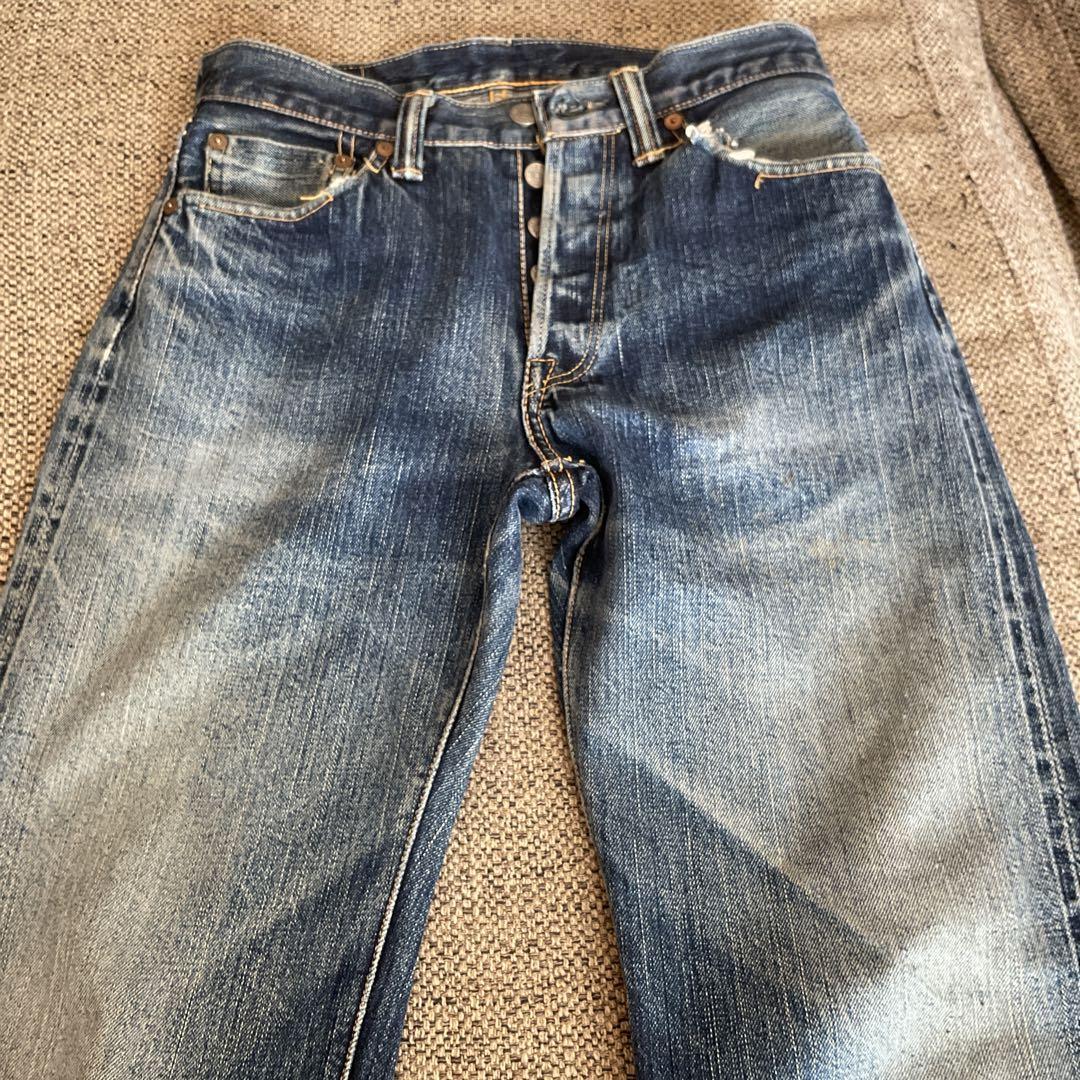 THE FLAT HEAD 3005 XX Denim Pants Straight W28 Inseam 76cm THE FLAT HEAD 3005 XX Denim Pants Straight W28 Inseam 76cm