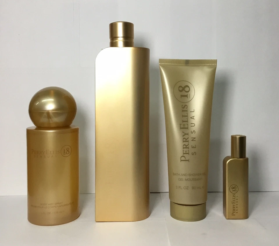 Perry Ellis 18 Juego de Regalo Sensual 3.4oz Spray - Como en la Imagen/Leer Descripción Foto 2 de 4