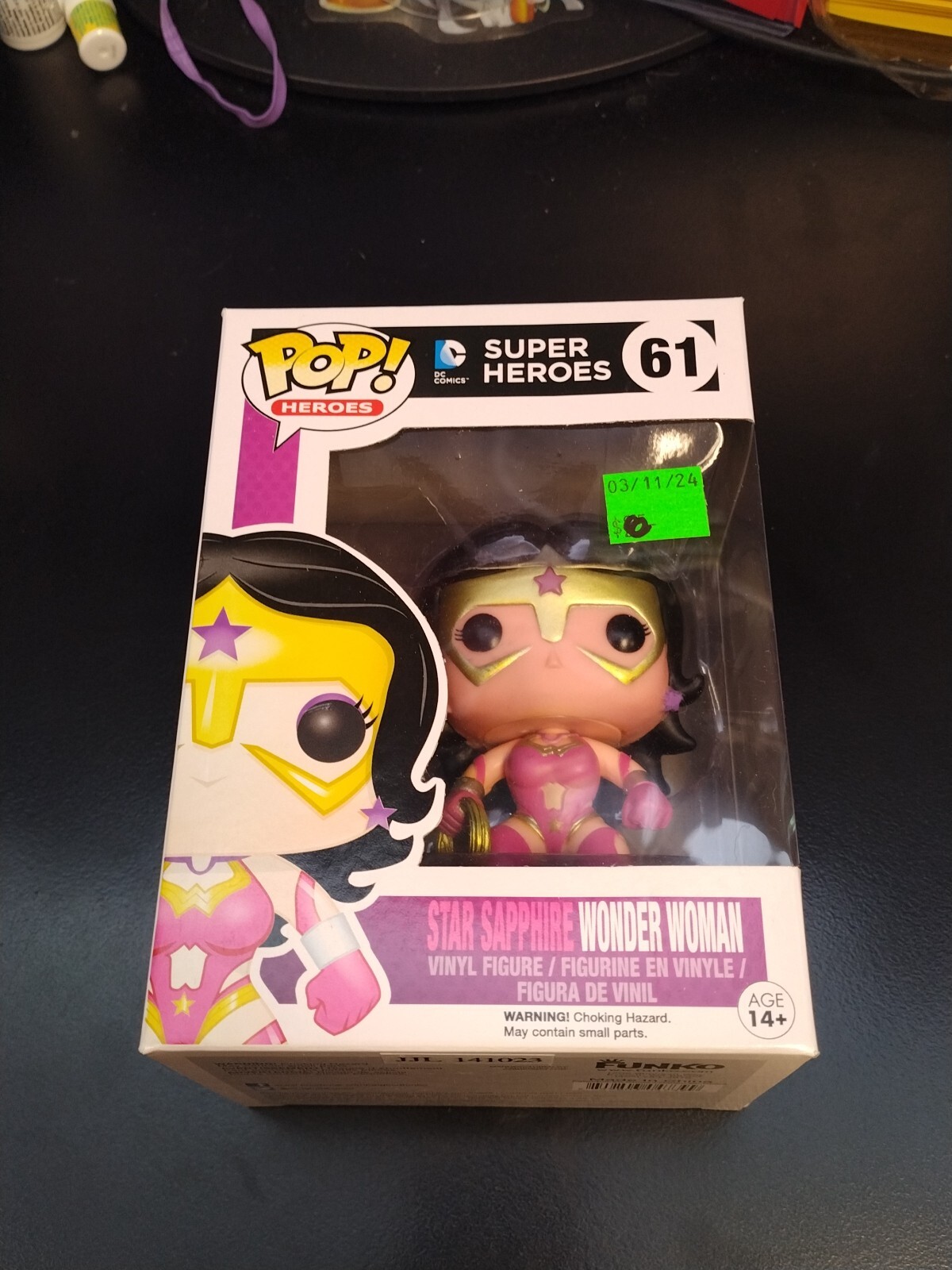 Mm Funko Wonder Woman As Star Sapphire 61 W/ Protector