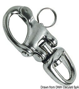 Moschettone inox spinnaker 82 mm (09.846.01)