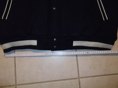 College Baseball Jacke New York Yankees, Blau, Ärmel Leder weiß, Größe XL / XXL - Bild 13 von 13