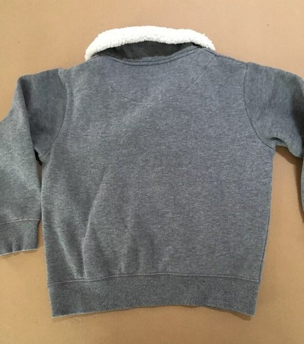 Gymboree Boys Sweatshirt Serra Collar Gray Size S 5/6 Pre-owned - Picture 4 of 4