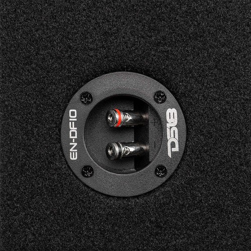 DS18 EN-DF10 10" Shallow Subwoofer Enclosure Compact Design Car Bass 600 Watts - Picture 8 of 9