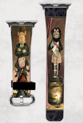 Muppets Haunted Mansion Disney Apple Watch Band NEW 38/40/41 & 42/44/45