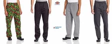 Dickies Chef The Traditional Unisex Baggy Chef Pants Elastic Waist Pant DC221
