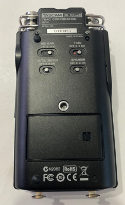 TASCAM DR-100MKII 2-Channel Portable Digital Recorder (FOR PARTS