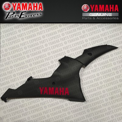 NEW 2015 YAMAHA YZF R6 YZFR6 OEM RH LOWER FAIRING BLACK RAVEN 13S