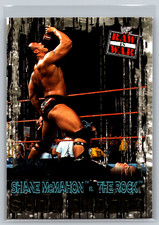 Shane McMahon vs The Rock 2001 Fleer WWF Raw is War Show Enders #96