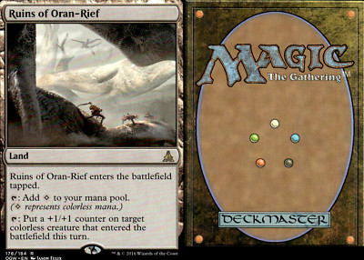 Magic the Gathering -MTG- Ruins of Oran-Rief 