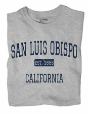 San Luis Obispo California CA T-Shirt EST