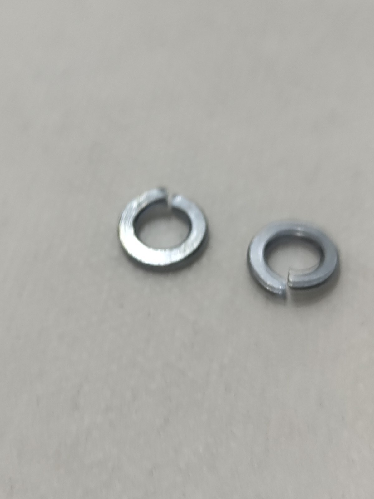 Merriway BH04867 (100 Pcs) Split Lock Spring Washer Steel M6 - Pack of 100 Piec