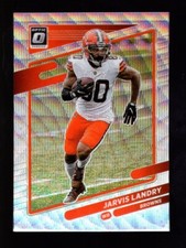 2021 OPTIC PREMIUM BOX SET WAVE PRIZM #139 JARVIS LANDRY /299 BROWNS QTY