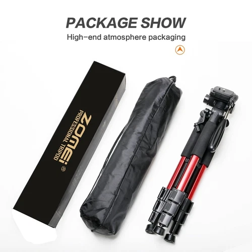 ZOMEI Q111 Professional Aluminum Tripod&Pan Head For DSLR Camera Video Live - Picture 5 of 12