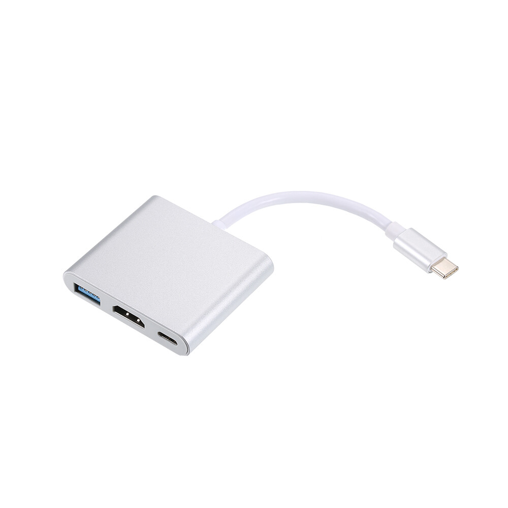 USB 3.1 Type-C To USB 3.0/ HD/HUB Adapter Dongle Dock Cable For