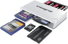 New Integral All-in-one Multi USB2.0 MemoryCard Reader Adapter Plug& Play and 19