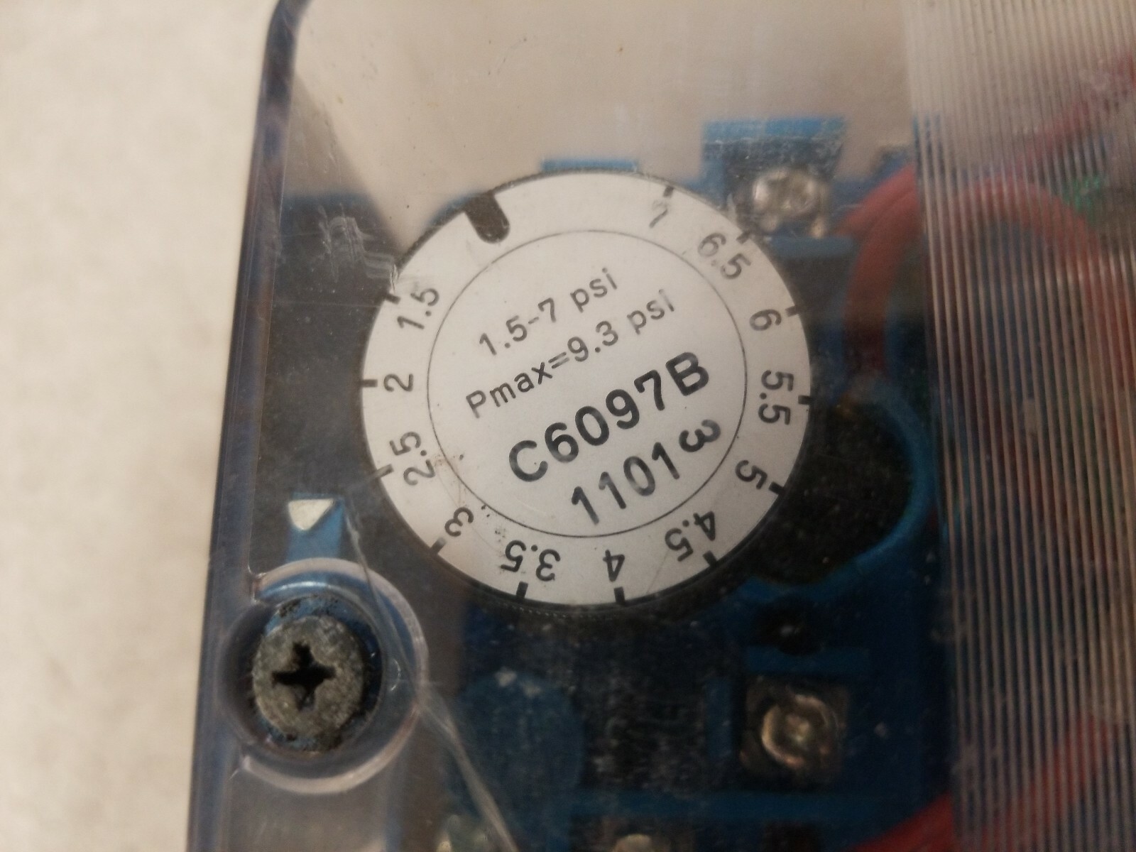Honeywell C6097B Gas Pressure Switch (2732) eBay