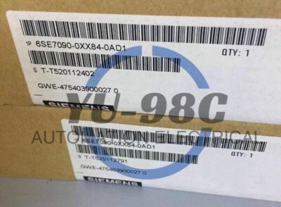 Module Siemens 6SE7090-0XX84-0AD1 – Contrôle Boucle Fermée, 60 MHz, Neuf