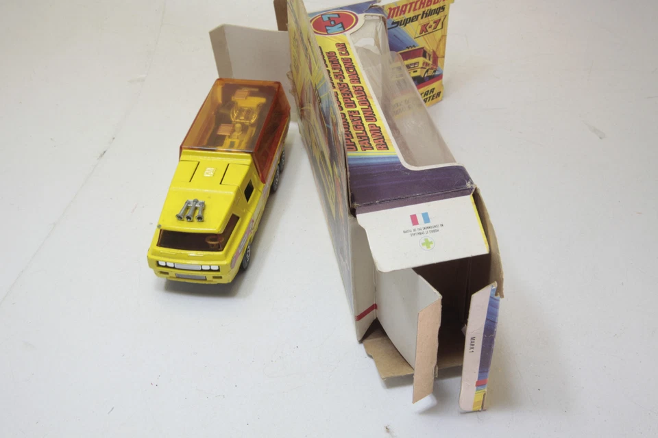Matchbox  super Kings  Superkings K 7 camion auto da corsa - Immagine 2 di 4
