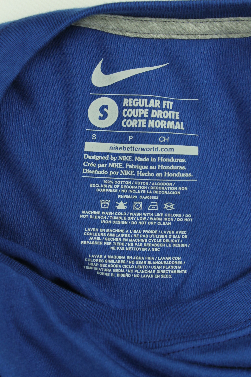 nike regular fit coupe droite corte normal