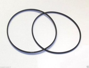 Kit De 2 Courroies Pour Chargement Tiroir 3 Cd Chaine Philips Mz7 Mz721 22 34 37 Ebay