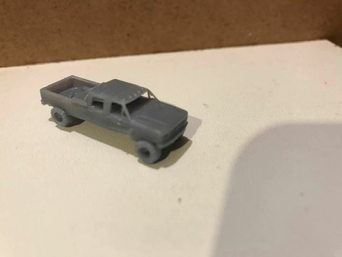 Ford F150 1985 escala 1/160 doble cabina platón extendido - Imagen 2 de 8