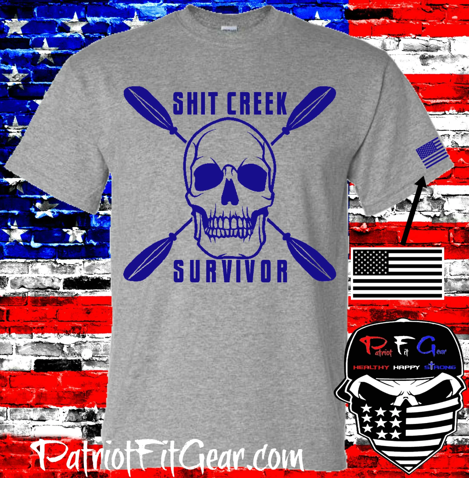 t-shirt,Sh*t Creek Survivor,Skull,River Life,Kayaking,Camping,Canoeing,Hoodie