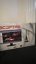 Sceptre 24" LED Monitor Ultra Slim Pro Series Black Brand New