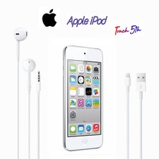 NEW Apple iPod Touch 5th Silver Generation 16GB 32GB 64GB Sealed Warranty