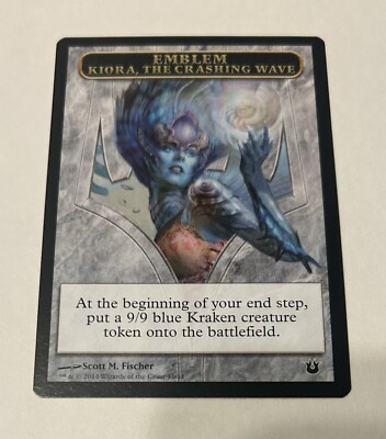Magic the Gathering - [Kiora emblem - Emblema di Kiora - Born of The Gods