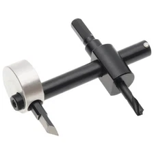 Adjustable Circle Hole Cutter for Wood, Plastic & Composites Precision Cutting