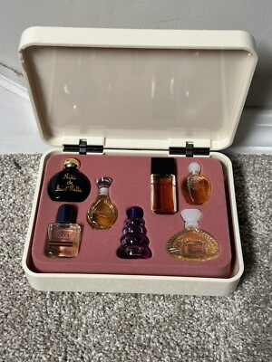 Vintage Perfume 5ml Box Set Guccu Chantilly Samba Niki Arrazo