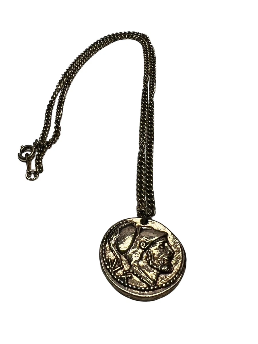 罗马硬币项链时尚项链和吊坠| eBay